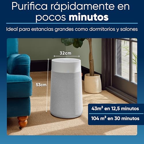 BLUEAIR Purificador de aire inteligente para habitaciones: elimina alérgenos y humo - Blue Pure 3450i Max  
BLUEAIR Puri