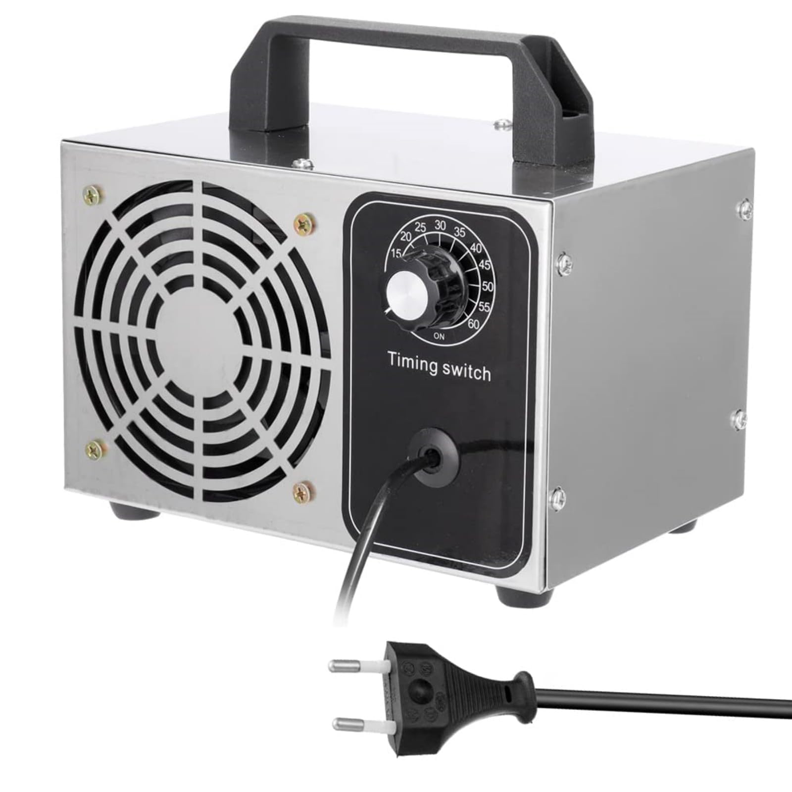 Ozone Generador Geevorks 32000 mg/h, temporizador 0-60min, purificador de aire para casa y coche